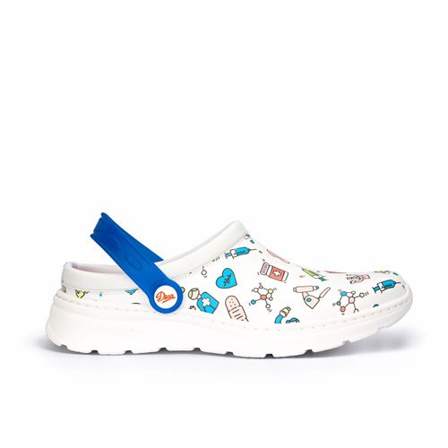 Zoccolo unisex - JAVEA ESTAMPADO - DIAN - antiscivolo / lavabile / traspirante