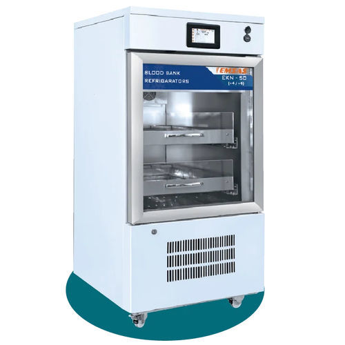 Frigorifero per banca del sangue - EKN 50 - EMSAS - ad armadio / 1 porta / con porta in vetro