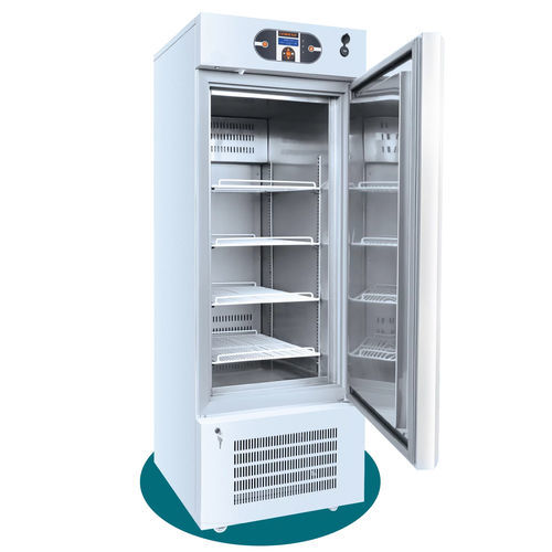 Congelatore per plasma ematico - EE 300 - EMSAS - da laboratorio / con rotelle / 1 porta