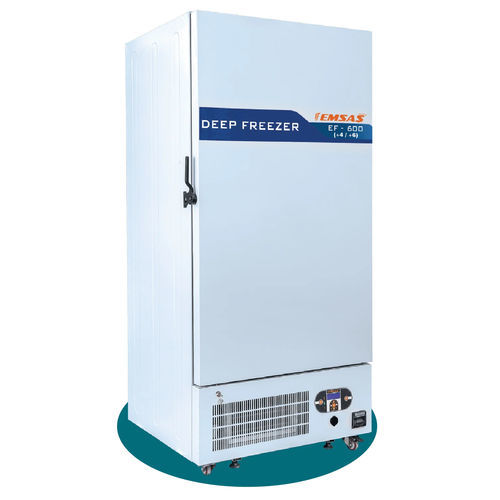 Congelatore per plasma ematico - EF 600 - EMSAS - da laboratorio / con rotelle / 1 porta