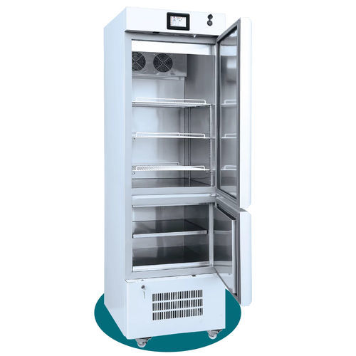 Frigorifero da laboratorio - EKT-D 425 - EMSAS - ad armadio / con rotelle / 2 porte