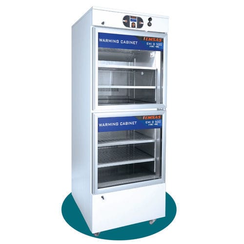 Armadio riscaldato - EMI-D 500 - EMSAS - per coperte / con ripiano / 2 porte