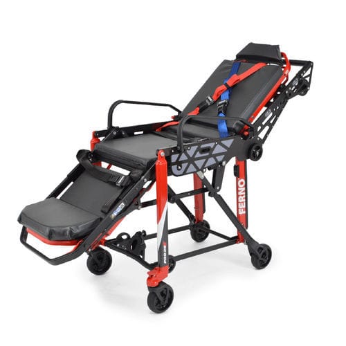 Barella con carrello passamalati - PRO 28Z - Ferno International - manuale / pneumatica / con schienale regolabile