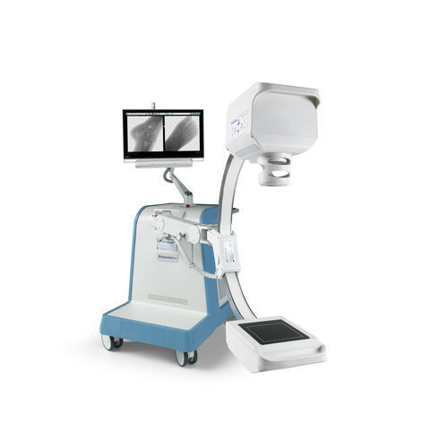 Amplificatore di brillanza mobile - XiScan 5000 - Mizar Health - con sensore piano / con arco di piccolo diametro / con video monitor integrato
