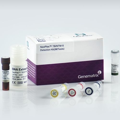 Kit di test della tubercolosi - NeoPlex™ TB/NTM-5 - Genematrix Inc. - di espettorato / clinico / in tempo reale