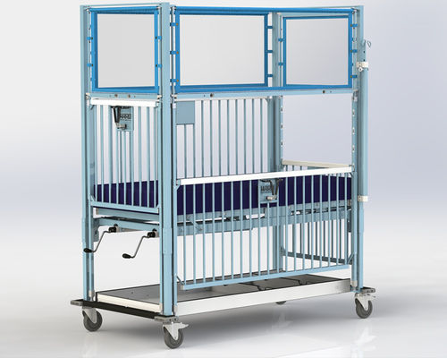 Culla pediatrica pediatrica - SPRINGFIELD PROCEDURAL - HARD Manufacturing CO., INC - con rotelle / scocca