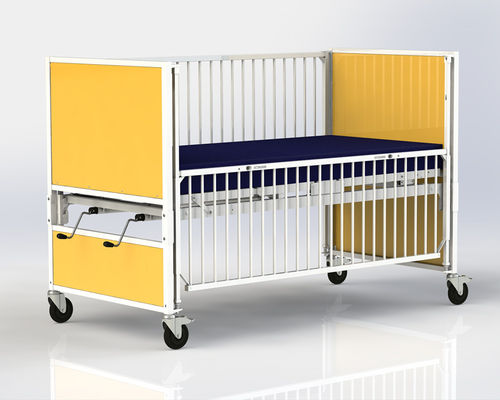 Letto per cure domiciliari - YOUTH - HARD Manufacturing CO., INC - manuale / pediatrico / ad altezza fissa