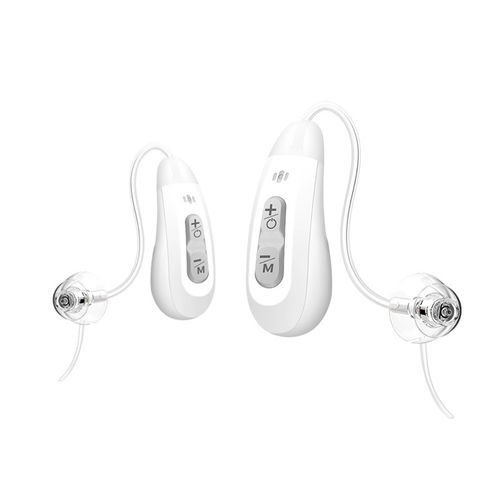 Audioprotesi BTE - JH-D59ET - Huizhou Jinghao Medical Technology - con riduzione del rumore / ricaricabile / grigia