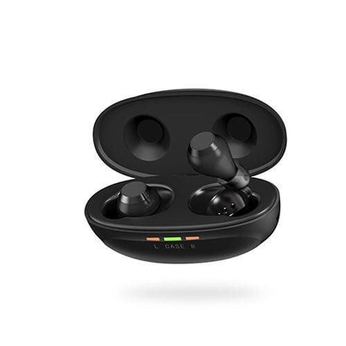 Audioprotesi ITE - JH-A61A - Huizhou Jinghao Medical Technology - con riduzione del rumore / ricaricabile / nera
