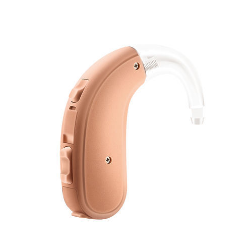 Audioprotesi BTE, open fit - JH-D18 - Huizhou Jinghao Medical Technology - con riduzione del rumore / con telecoil / beige