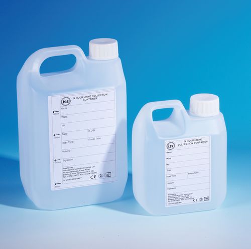 Contenitore per campioni delle urine nelle 24 ore - UR24xx series - International Scientific Supplies Ltd - in polietilene