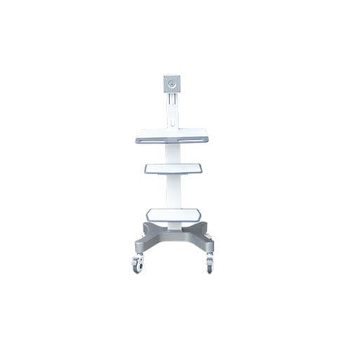 Carrello medico - OM-TCE - Jiangsu Ouman Electronic Equipment - in alluminio / in plastica / con ripiano