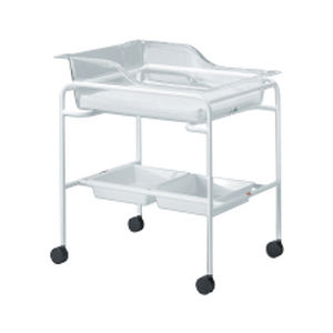 Culla pediatrica per gemelli - KH940T - K Care Healthcare Equipment - con rotelle / trasparente