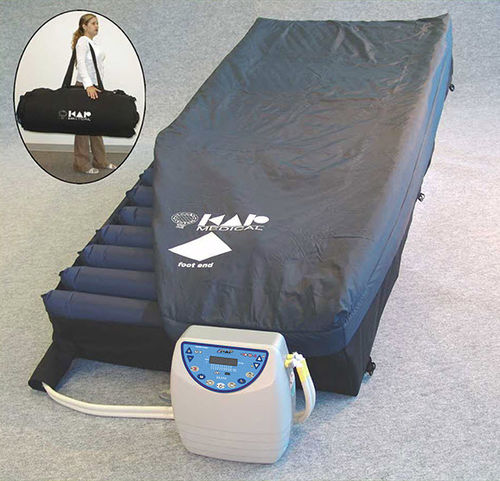 Materasso per letto ospedaliero - K-1 DERMA-KARE™ - KAP Medical - a pressione alternata / a tubi / antidecubito