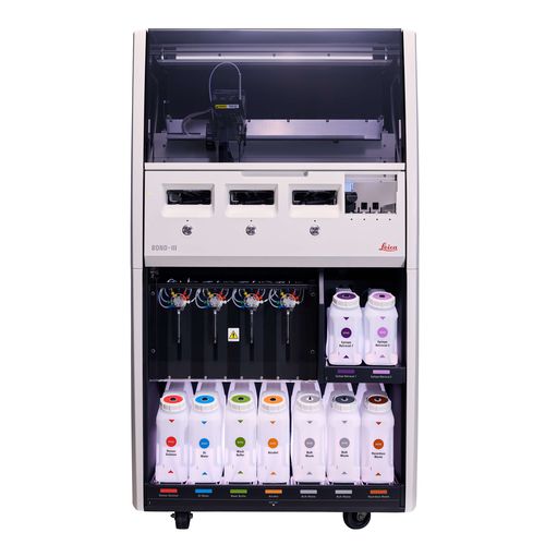Sistema automatico di preparazione campioni - BOND-III - Leica Biosystems - diagnostico / per immunoistochimica / per colorazione di vetrini