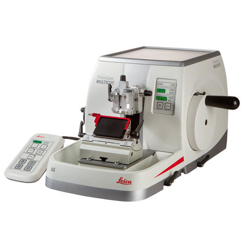 Microtomo rotativo - HistoCore MULTICUT - Leica Biosystems - semiautomatico / da laboratorio / per istologia