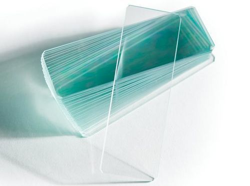 Vetrino per microscopio in vetro smerigliato - Beveled Edge - Leica Biosystems - doppio / liscio