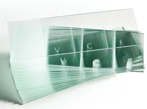 Vetrino per microscopio per la citologia - 3800240 - Leica Biosystems - in vetro smerigliato / liscio / doppio