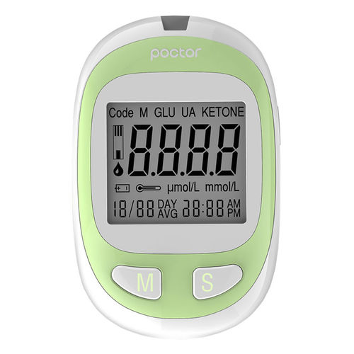 Glucometro per ospedali - POCTOR M3101 - Lepu Medical - acido urico / chetonemia / a codice a barre