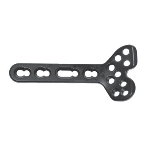 Placca di compressione per radio - V - Lepu Medical - distale / bloccata / in titanio