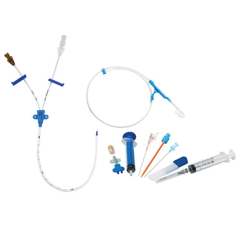 Catetere venoso centrale - Safecath® - Lepu Medical - per perfusione endovenosa / con punta distale per introduzione atraumatica / a doppio lume