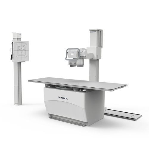 Sistema di radiografia digitale - FMT - DEL Medical - per radiografia multidisciplinare / con bucky da terra