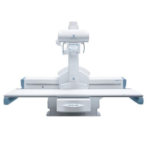Sistema di radiofluoroscopia digitale - Apollo DRF - DEL Medical - per fluoroscopia diagnostica / con tavolo ribaltabile