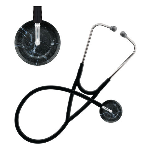 Stetoscopio cardiologico - Marble - UltraScope - a padiglione singolo / in acciaio inossidabile