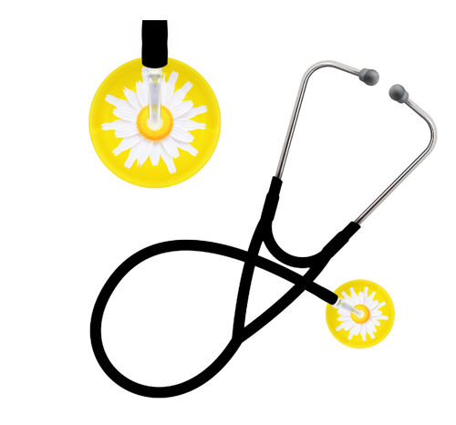 Stetoscopio cardiologico - Daisy  - UltraScope - a padiglione singolo / in acciaio inossidabile