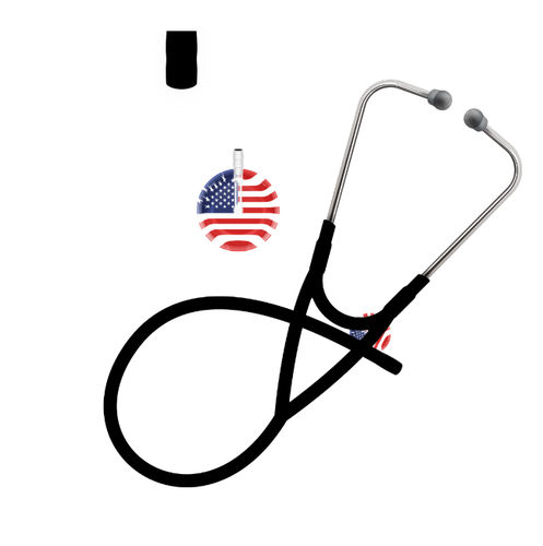 Stetoscopio cardiologico - American - UltraScope - a padiglione singolo / in acciaio inossidabile
