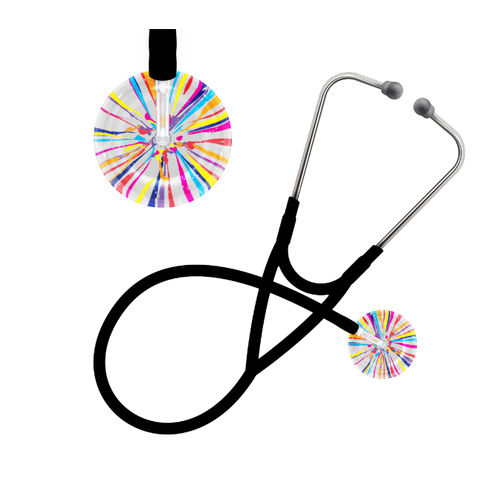 Stetoscopio cardiologico - Confetti  - UltraScope - a padiglione singolo / in acciaio inossidabile