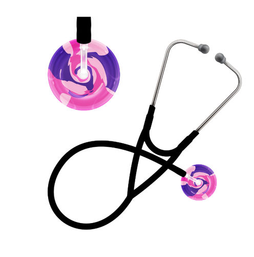 Stetoscopio cardiologico - Color Me - UltraScope - a padiglione singolo / in acciaio inossidabile