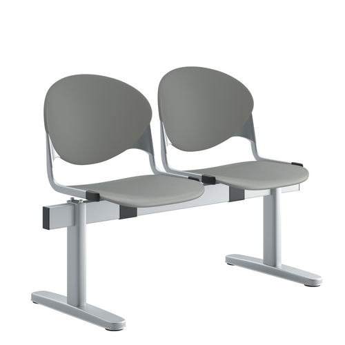 Seduta su barra per sala d'attesa - Cinch - National Office Furniture - 5 posti / 4 posti / 2 posti