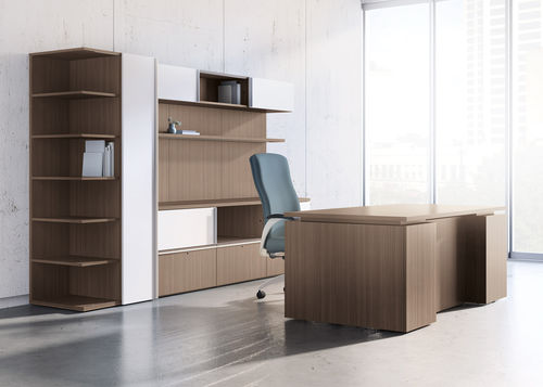 Scrivania rettangolare - Tessera - National Office Furniture - da reception / modulare