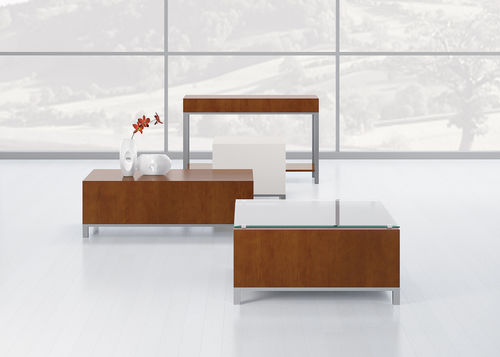 Tavolo per sala d'attesa - Myriad  - National Office Furniture - rettangolare / rotondo