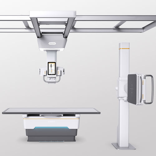 Sistema di radiografia digitale - 1000FC - Beijing Wandong Medical Technology - per radiografia multidisciplinare / con bucky da terra / con braccio portatubo telescopico a soffitto