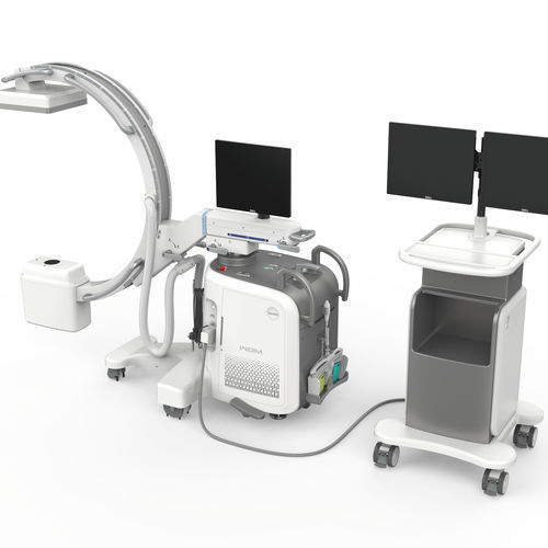 Amplificatore di brillanza mobile - Hypernova-Y - Beijing Wandong Medical Technology - con sensore piano / con colonna video / con video monitor integrato