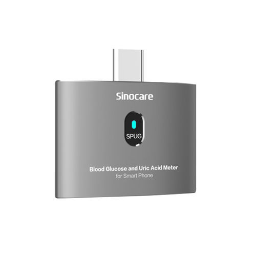 Glucometro automatico - SPUG - Sinocare - GDH-FAD / acido urico