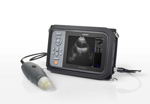 Ecografo veterinario palmare - HandScan V5 - Sunway Medical - multiuso / per animali di piccola taglia / in bianco e nero