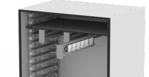 Supporto per catetere - SUPPORT MMSlog® - MEDICAL MODULAR SYSTEM S.A. (MMS) - modulare / doppio / a ripiani