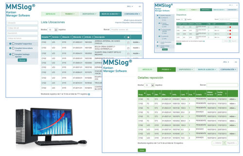 Software di gestione - MEDICAL MODULAR SYSTEM S.A. (MMS) - di controllo / medico