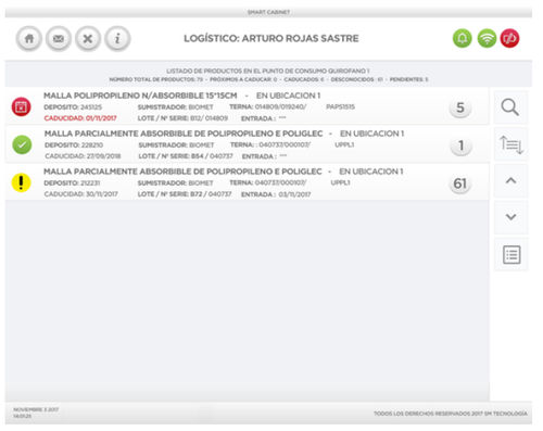 Software di gestione - MEDICAL MODULAR SYSTEM S.A. (MMS) - di controllo / di controllo accessi / di monitoraggio