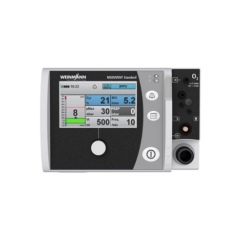 Ventilatore di emergenza - MEDUVENT Standard - WEINMANN Emergency Medical Technology - pneumatico / da trasporto / non invasivo