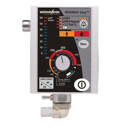 Ventilatore per terapia intensiva - MEDUMAT Easy - WEINMANN Emergency Medical Technology - di emergenza / meccanico / da trasporto