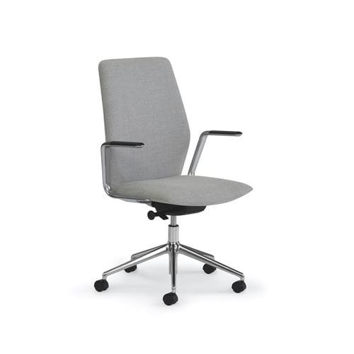 Sedia da ufficio con braccioli - Espo - Encore - con rotelle / con schienale alto / ad altezza regolabile