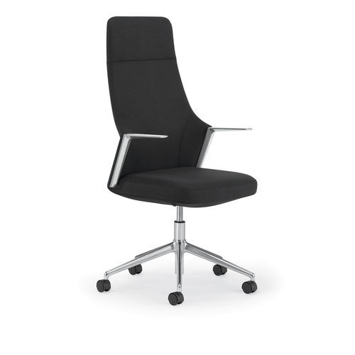 Sedia da ufficio con braccioli - Faction Executive - Encore - con rotelle