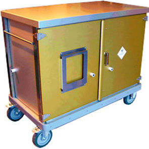 Carrello medico - Goldsworth - per apparecchio / di trasporto / di trasferimento
