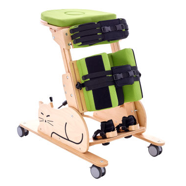 Stabilizzatore di statica pediatrico - CAT I™ - Akces-Med - a rotelle / ad altezza regolabile