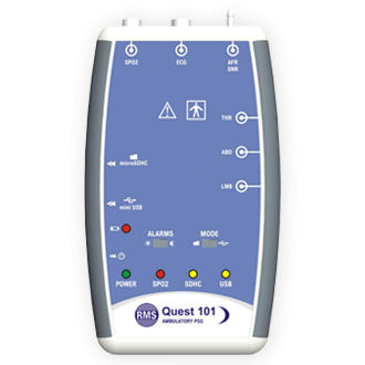 Polisonnigrafo 10 canali - Quest 101 - Recorders & Medicare Systems - ambulatoriale