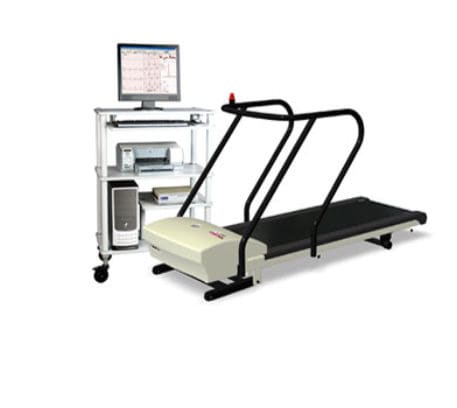 Stazione per prova da sforzo cardiaca - Vega 204 - Recorders & Medicare Systems - con tappeto scorrevole